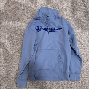 Champion Men's Blue Hoodie